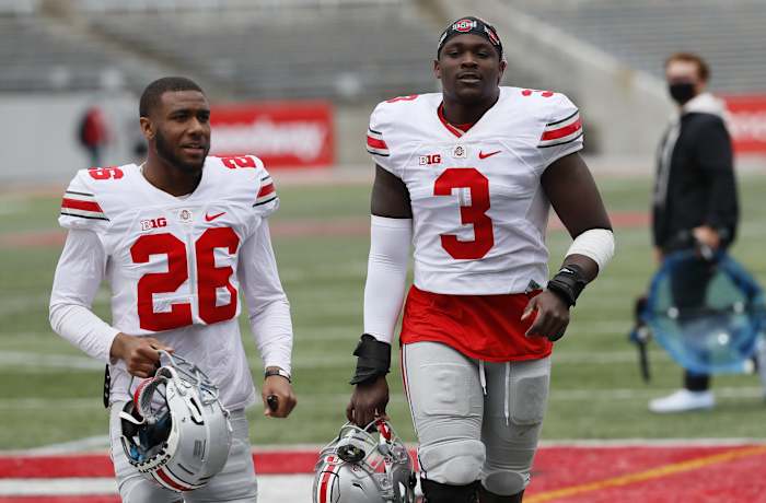Cameron Brown (left) and Teradja Mitchell (right).